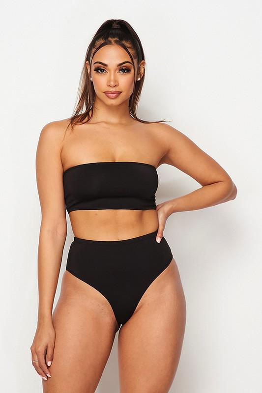 Sahara Bandeau Bikini Set