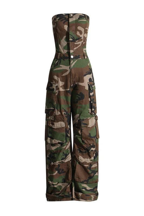 Jordyn Camo Jumpsuit