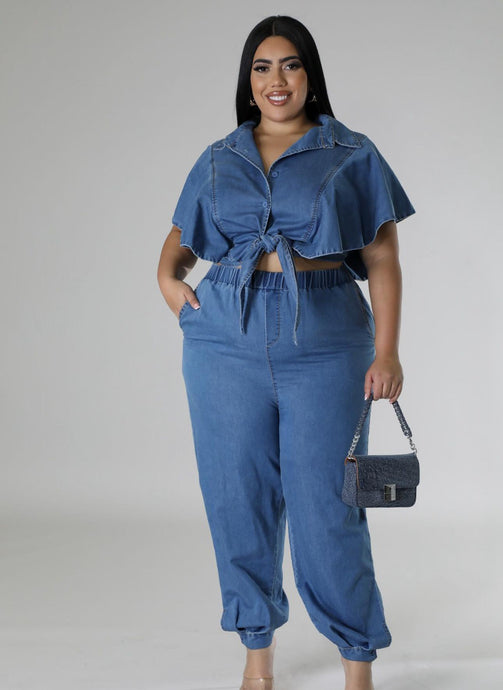 Danni Denim Set