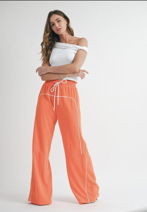 BRIELLE WIDE LEG SWEATPANTS