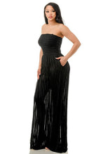 Load image into Gallery viewer, Cheyenne Fringe Strapless Jumpsuit