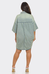 Katrina Denim Shirt Dress