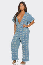 Load image into Gallery viewer, MORGAN DENIM JUMPSUIT