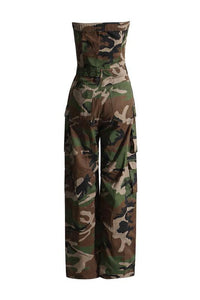 Jordyn Camo Jumpsuit