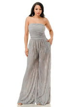 Load image into Gallery viewer, Cheyenne Fringe Strapless Jumpsuit