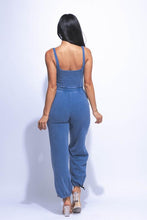 Load image into Gallery viewer, Acid Wash Jumpsuit