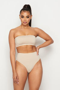 Sahara Bandeau Bikini Set