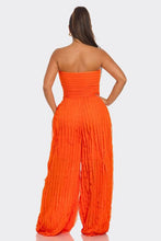 Load image into Gallery viewer, Cheyenne Fringe Strapless Jumpsuit